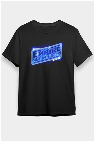 Empire Strikes Back Siyah Unisex Tişört