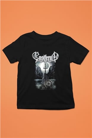 Ensiferum Baskılı Siyah Unisex Çocuk Tişört