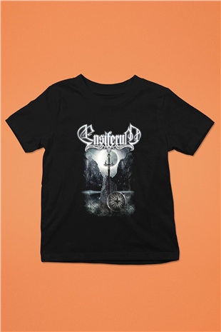Ensiferum Baskılı Siyah Unisex Çocuk Tişört