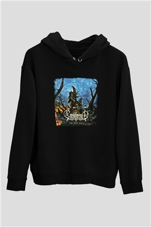 Ensiferum Baskılı Unisex Siyah Hoodie
