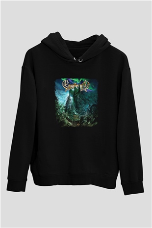 Ensiferum Baskılı Unisex Siyah Hoodie