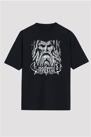 Ensiferum Siyah Unisex Oversize Tişört T-Shirt