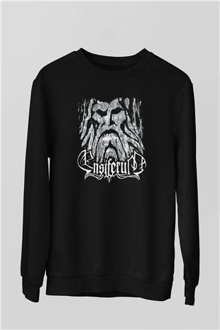 Ensiferum Siyah Unisex Sweatshirt