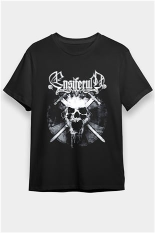 Ensiferum Siyah Unisex Tişört T-Shirt - TişörtFabrikası