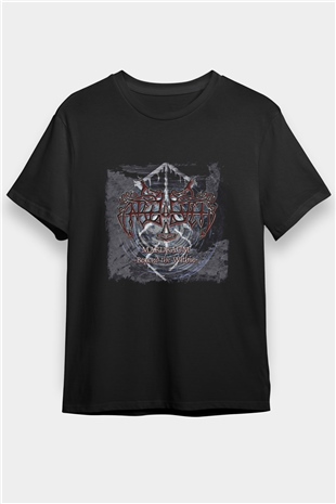 Enslaved Baskılı Unisex Siyah Tişört