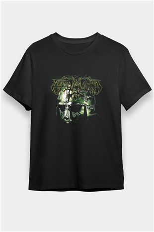 Enslaved Baskılı Unisex Siyah Tişört
