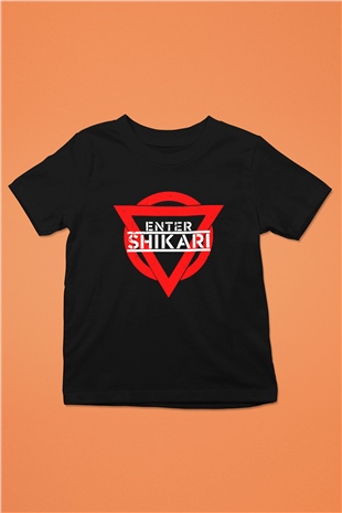 Enter Shikari Baskılı Siyah Unisex Çocuk Tişört