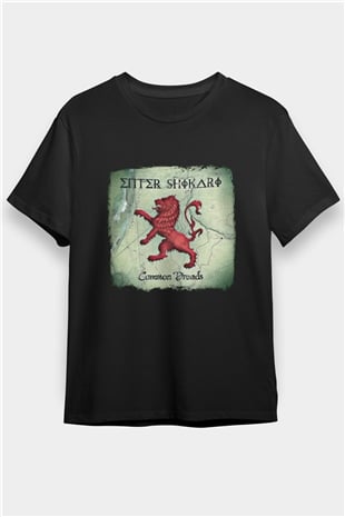 Enter Shikari Baskılı Unisex Siyah Tişört