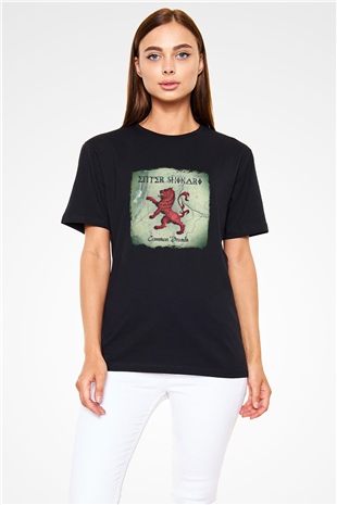 Enter Shikari Baskılı Unisex Siyah Tişört