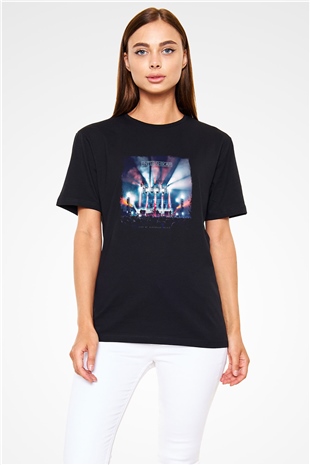 Enter Shikari Baskılı Unisex Siyah Tişört