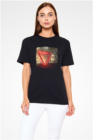 Enter Shikari Baskılı Unisex Siyah Tişört