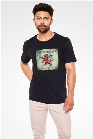Enter Shikari Baskılı Unisex Siyah Tişört