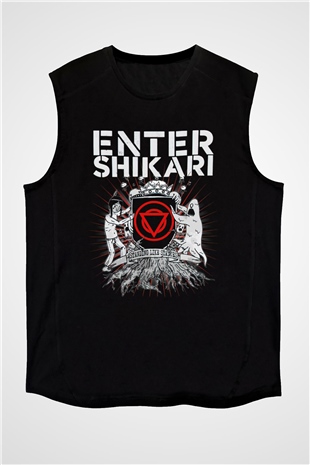 Enter Shikari Siyah Unisex Kolsuz Tişört