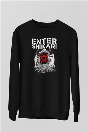 Enter Shikari Siyah Unisex Sweatshirt