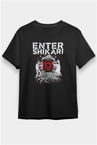 Enter Shikari Siyah Unisex Tişört T-Shirt - TişörtFabrikası