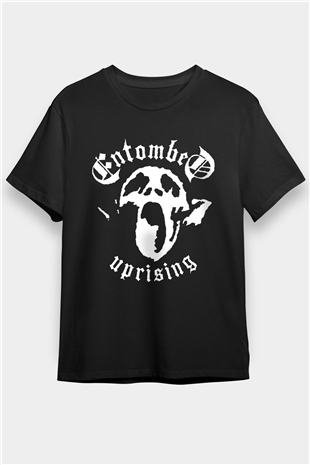 Entombed Siyah Unisex Tişört T-Shirt - TişörtFabrikası