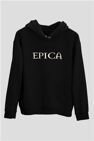 Epica Siyah Unisex Hoodie