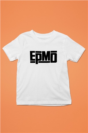 EPMD Beyaz Unisex Çocuk Tişört