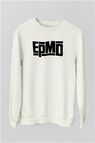 EPMD Beyaz Unisex Sweatshirt