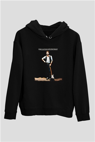 Eric Clapton Baskılı Unisex Siyah Hoodie