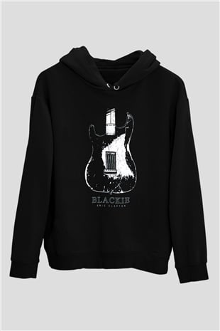 Eric Clapton Siyah Unisex Hoodie