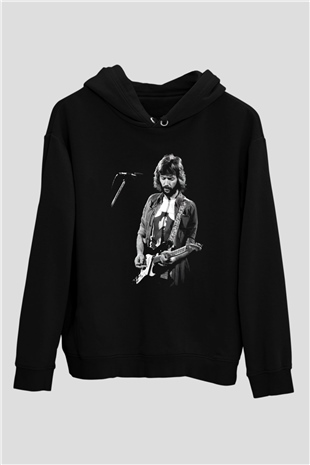 Eric Clapton Siyah Unisex Hoodie