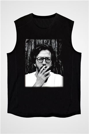 Eric Clapton Siyah Unisex Kolsuz Tişört
