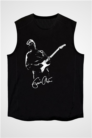 Eric Clapton Siyah Unisex Kolsuz Tişört
