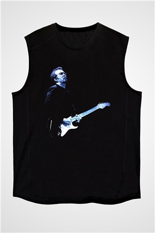 Eric Clapton Siyah Unisex Kolsuz Tişört