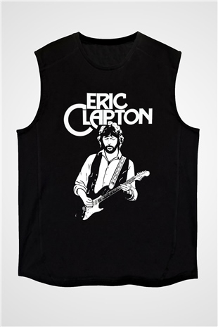 Eric Clapton Siyah Unisex Kolsuz Tişört