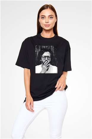 Eric Clapton Siyah Unisex Oversize Tişört T-Shirt