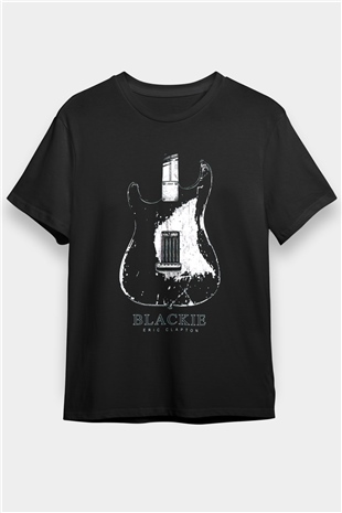 Eric Clapton Siyah Unisex Tişört T-Shirt - TişörtFabrikası