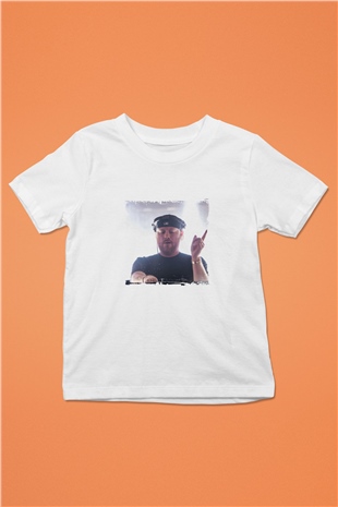 Eric Prydz Baskılı Beyaz Çocuk Tişört
