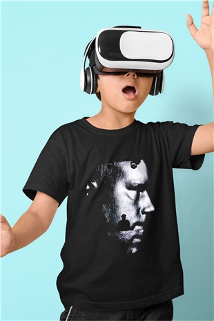 Eric Prydz Baskılı Siyah Unisex Çocuk Tişört