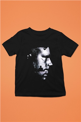 Eric Prydz Baskılı Siyah Unisex Çocuk Tişört