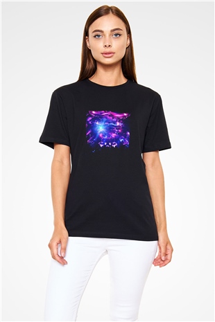 Eric Prydz Baskılı Unisex Siyah Tişört