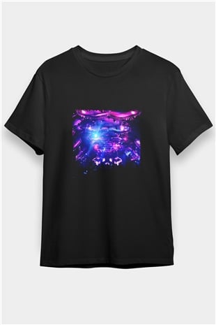 Eric Prydz Baskılı Unisex Siyah Tişört