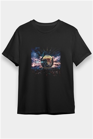 Eric Prydz Baskılı Unisex Siyah Tişört