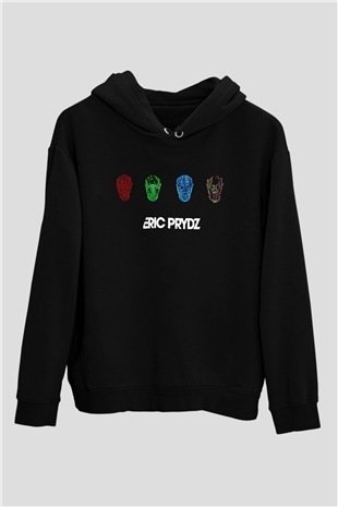 Eric Prydz Siyah Unisex Hoodie