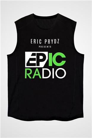 Eric Prydz Siyah Unisex Kolsuz Tişört
