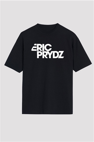 Eric Prydz Siyah Oversize Tişört Oversize T-shirt - TişörtFabrikası