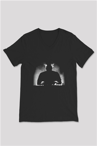 Eric Prydz Siyah Unisex V Yaka Tişört T-Shirt