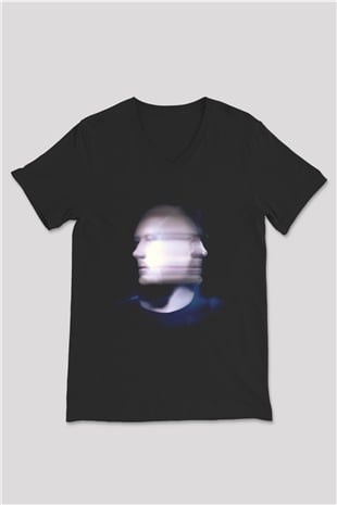 Eric Prydz Siyah Unisex V Yaka Tişört T-Shirt