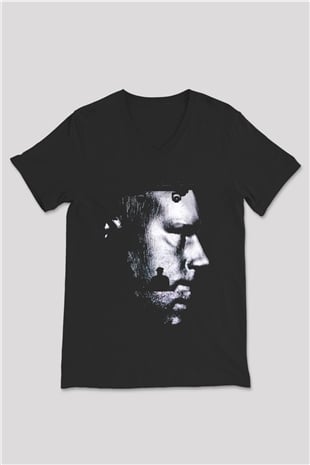 Eric Prydz Siyah Unisex V Yaka Tişört T-Shirt