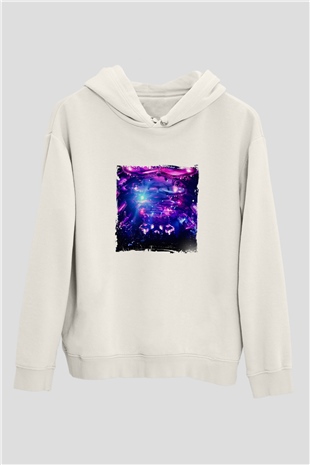 Eric PrydzBaskılı Beyaz Hoodie