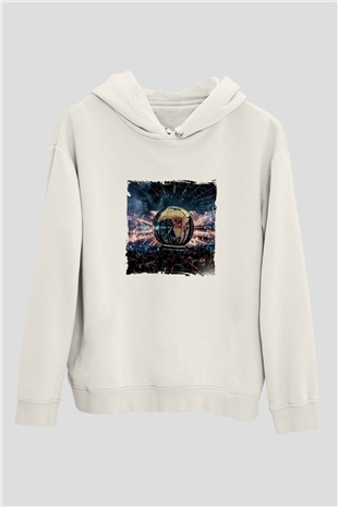 Eric PrydzBaskılı Beyaz Hoodie