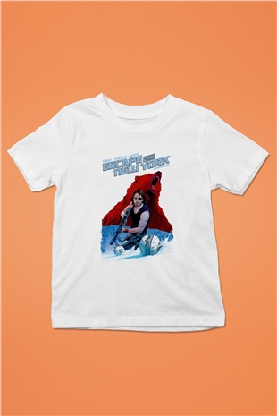 Escape from New York Beyaz Unisex  Çocuk Tişört