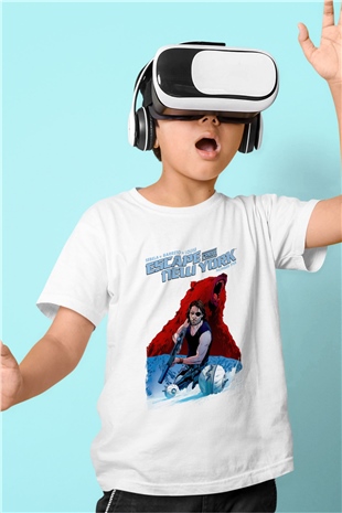 Escape from New York Beyaz Unisex  Çocuk Tişört
