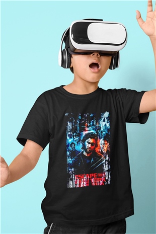 Escape from New York Siyah Unisex  Çocuk Tişört