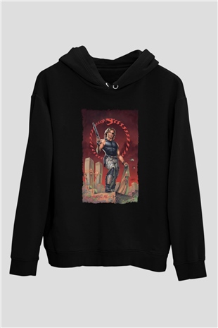 Escape from New York Siyah Unisex Hoodie